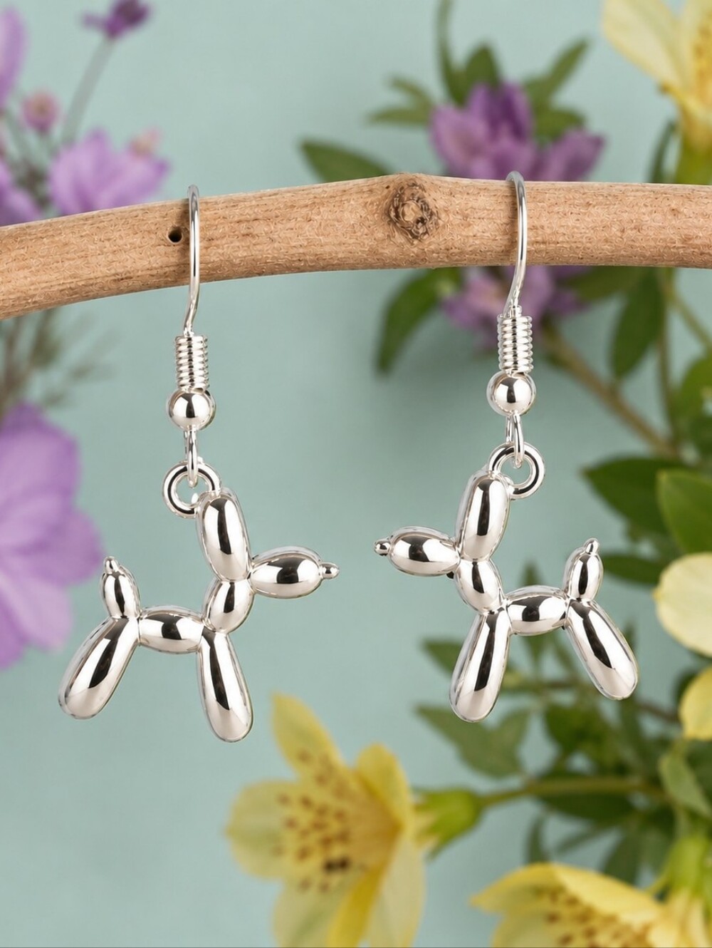 ANTHROPOLOGIE BALLOON ANIMAL EARRINGS